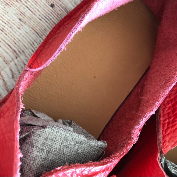 Dotted Flower Hand-stitched Flats - Picture 6 of 9